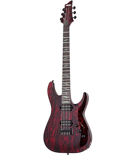 ギター SCHECTER HELLRAISER C-1 FR Schecter Hellraiser C-1 FR Black Cherry Guitarra Eléctrica 6