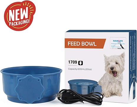 Pet Supplies Namsan Heated Pet Bowl Cage Hanging Dog Thermal