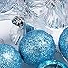 32pcs Shatterproof Xmas Balls Ornaments for Christmas Tree Branches Home Yard Decor Decoration