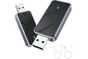 EZLucky Wireless CarPlay Adapter for iPhone, Easy Upgrade from Wired to Wireless, Instant Connectivity, Compact Dongle, Compatible with Cars with Built-in CarPlay (2016+)