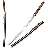 40inch Metal Cosplay Anime Rurouni Kenshin Reverse Blade Katana Himura Kenshin Sword -Brown
