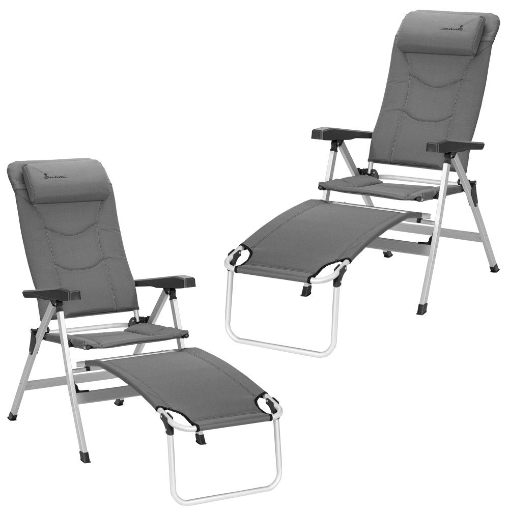 Isabella Thor Chair Light Grey x2 Leg Rest Light Grey x2 Amazon.co.uk