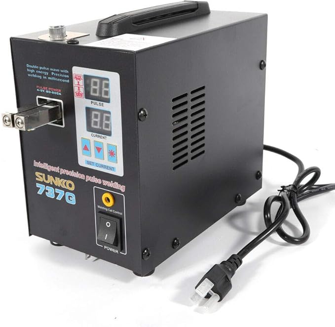 NEW Handhold SUNKKO 737G Battery Spot Welder with Pulse & Current