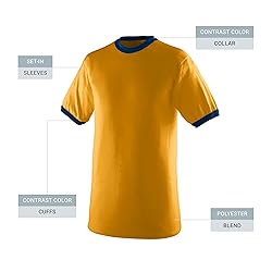 Augusta Sportswear Men's Large Ringer tee