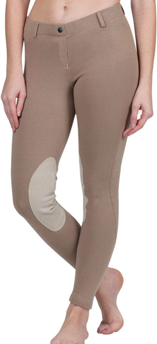 Riding Breeches for Women Red Label – Easy Pull-On Equestrian Riding Pants
