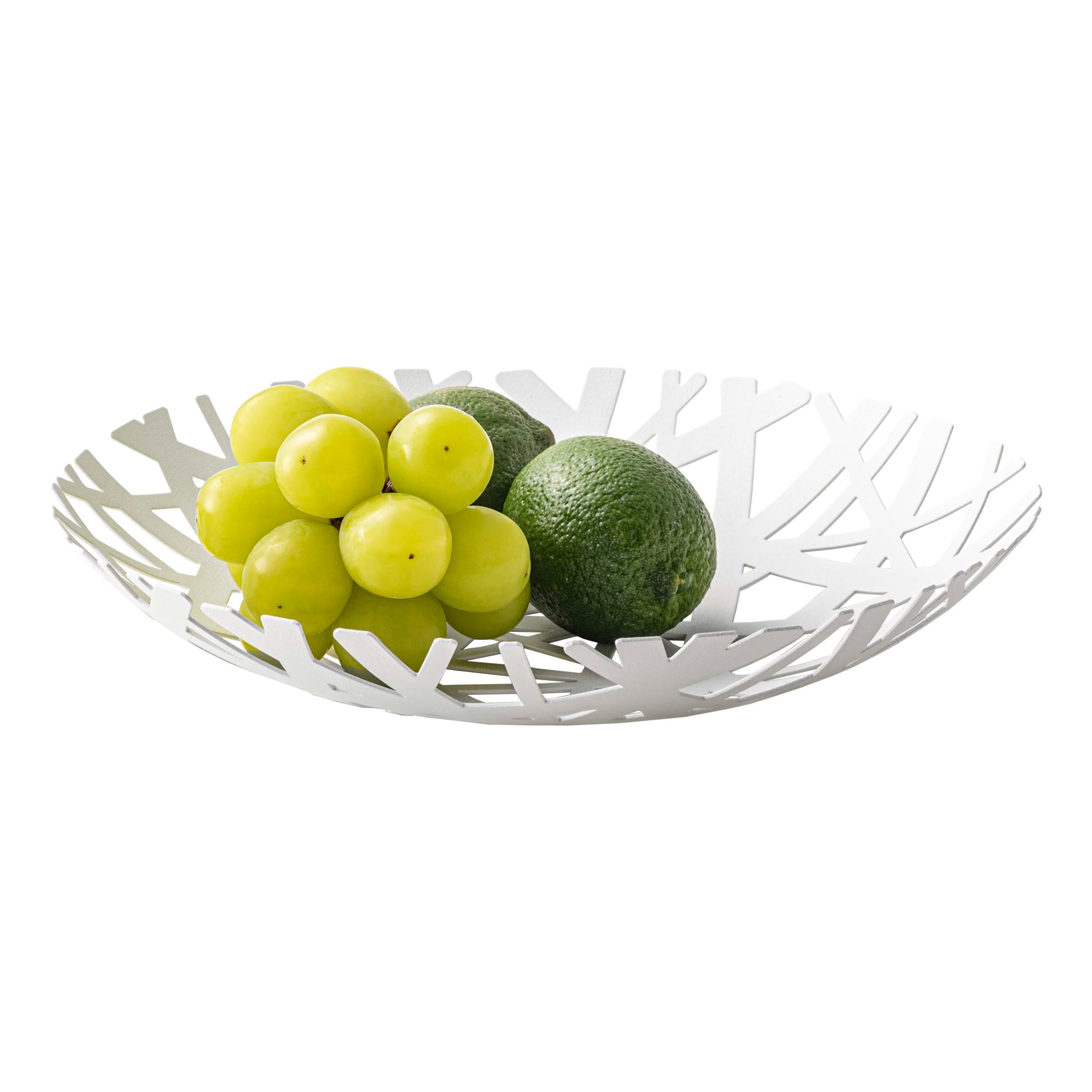 Yamazaki Fruit Bowl, Metal, White, One size, 2497