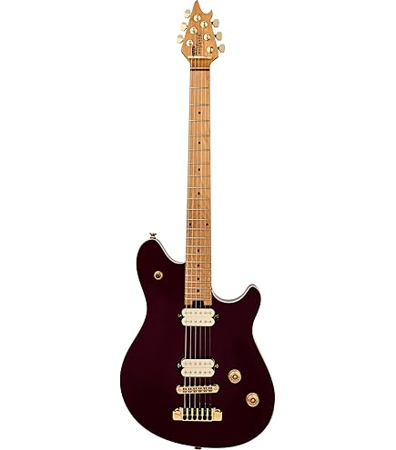 Amazon.com: EVH WOLFGANG SPECIAL QM BKDMPL : Musical Instruments