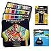Prismacolor Colored Pencils Box of 72 Assorted Colors, Triangular Scholar Pencil Eraser and Premier Pencil Sharpener