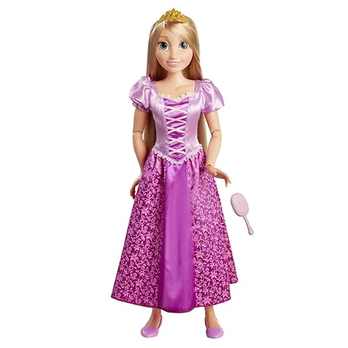 Disney Princess Rapunzel 32" Playdate, My Size Articulated Doll, Comes with  Brush to Comb Her Long Golden Locks, Movie Inspired Purple Dress, Removable  Shoes & A Tiara in Saudi Arabia | Whizz