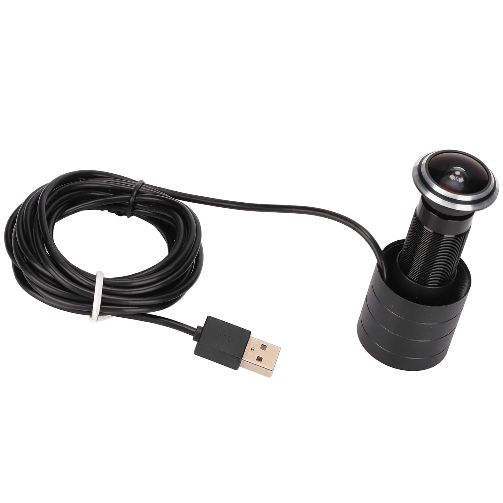 Annadue Mini Peephole Door Eye IP Camera Door Eye Hole Camera Wide Angle Security Home Camera 1080P 2 Million Pixels Drivefree USB HD Peephole Camera for Home