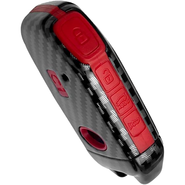 RFX-2W901-SS Leder-Schutzhülle Für Compustar Prime 901 Fernbedienung – 2-Wege, Schwarz