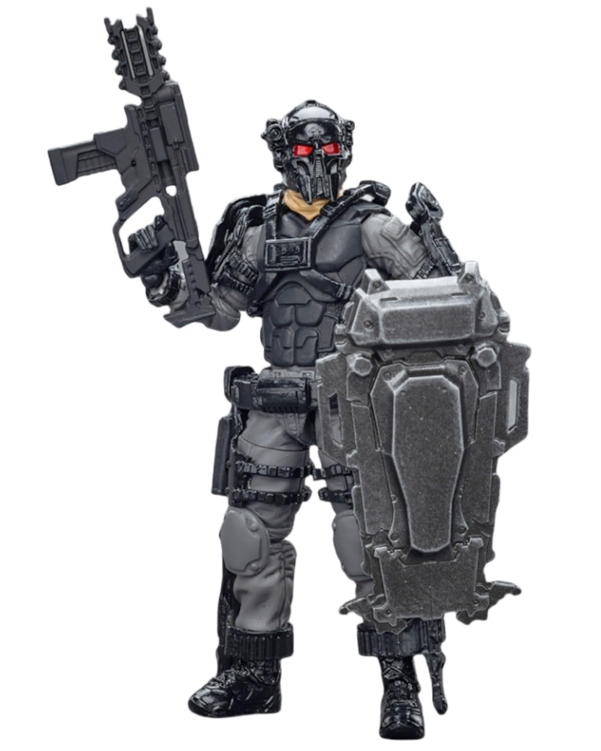 HiPlay JoyToy Hardcore Coldplay Collectible Figure: Army Builder Promotion Pack Figure 31 - Bounty Hunter with Blast Shield 1:18 Scale Action Figures JT1774