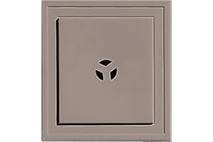 Builders Edge 130110003008 Slim Line Mounting Block 008, Clay
