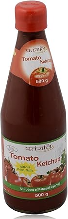 Patanjali Tomato Ketchup without Onion and Garlic, 500g