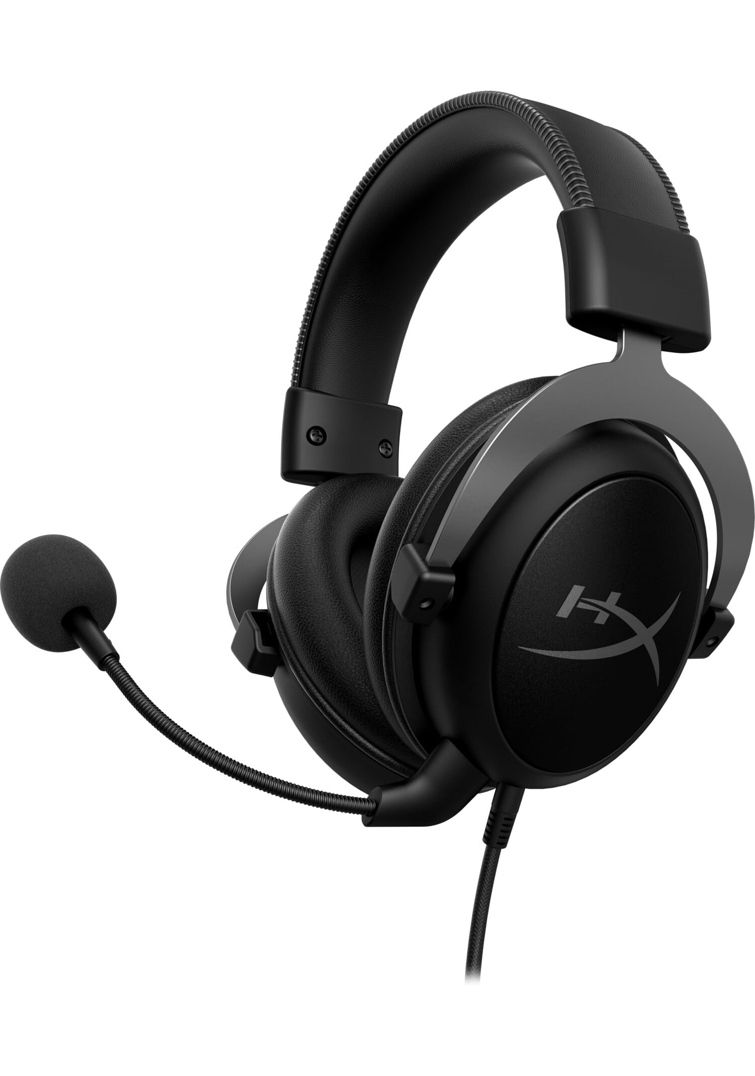 HyperX Cloud II – Gaming Headset PC/PS4/Mac/Mobile, gunmetal - 53 mm Driver Size