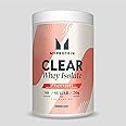 Myprotein Clear Whey Isolate Protein Powder, 1.9 Lb (35 Servings) Strawberry, 20g Protein per Serving, Naturally Flavored Drink Mix, Daily Drink for Superior Performance