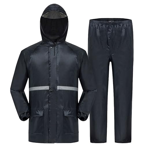 Baby Fat Leichte HerrenDamen Regenjacke Ultraleicht Fahrrad Regenanzug Wasserdicht(Regenhose + Regenjacke) Visible Reflektier