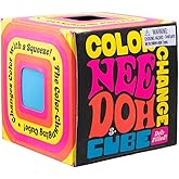 Schylling Needoh Color Change Cube - Sensory Squeeze Toy - Colors May Vary