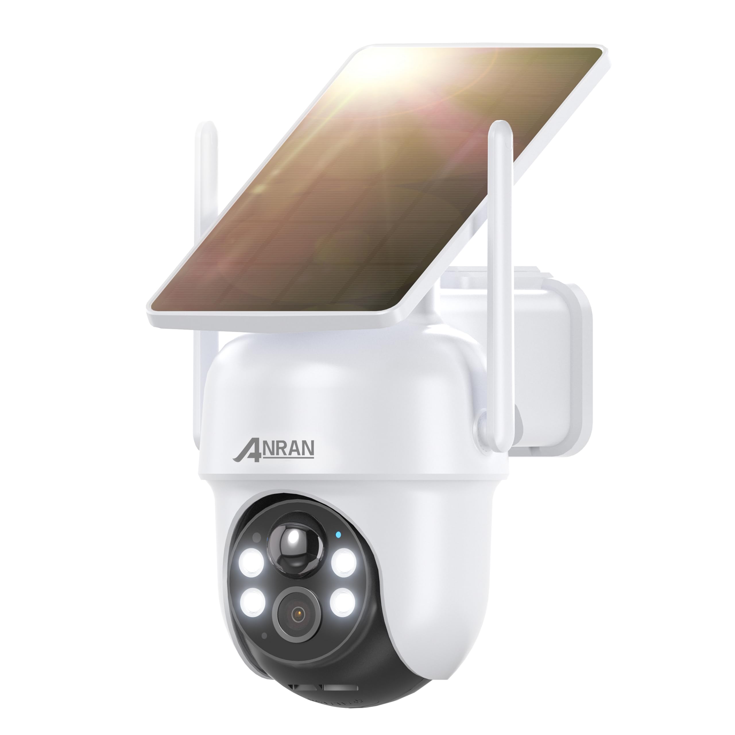 ANRAN 4MP HD Security Cameras Wireless Outdoor, Compatible Home Security Camera System, Replacement Camera, 2-Way Audio, Color Night Vision, PIR Motion Detection, IP66 Weatherproof