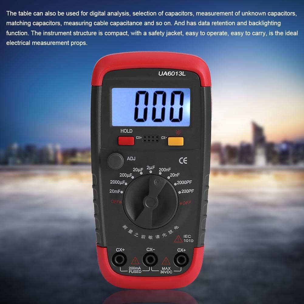 Capacitance Capacitor Tester, Capacimeter, Portable Capacitance Meter