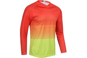 YOUALSO Dirt Bike Jersey for Youth, Kids Mountain Bicycle Shirt Long Sleeve for Motorcycle Motocross BMX Moto Mx Offroad Racing