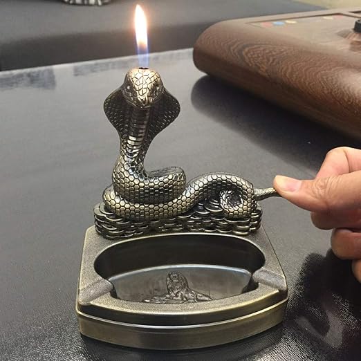 Amazon Com Snake Shape Novelty Cigarette Cigar Ashtray Ash Tray
