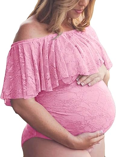 lace maternity jumpsuit