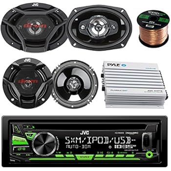 Amazon.com: Pioneer DEH150MP DIN Car Stereo Kit Bundle with 2 Alpine