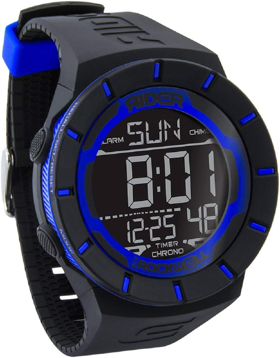 Rockwell Time Coliseum Limited Edition Thin Line Watch, Blue