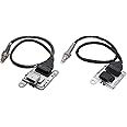 22303390 22303391 Inlet & Outlet Nitrogen Oxygen Sensor Set NOx Sensor Compatible with 2011-2022 Volvo D11 D13 D16 VNL 2013-2016 Mack GU4 GU5 GU7 GU8 CXU LEU LR600 MRU Truck Replace 5WK97366 5WK97367