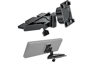 NiZiTOK CD Slot CarPlay Screen Mount for 7–10.5" Displays, Stable Anti-Vibration Holder for CarPlay & Android Auto Screens, Wide Compatibility, Secure and Easy Installation