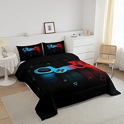 Erosebridal Gaming Comforter Set Twin Size for Boys