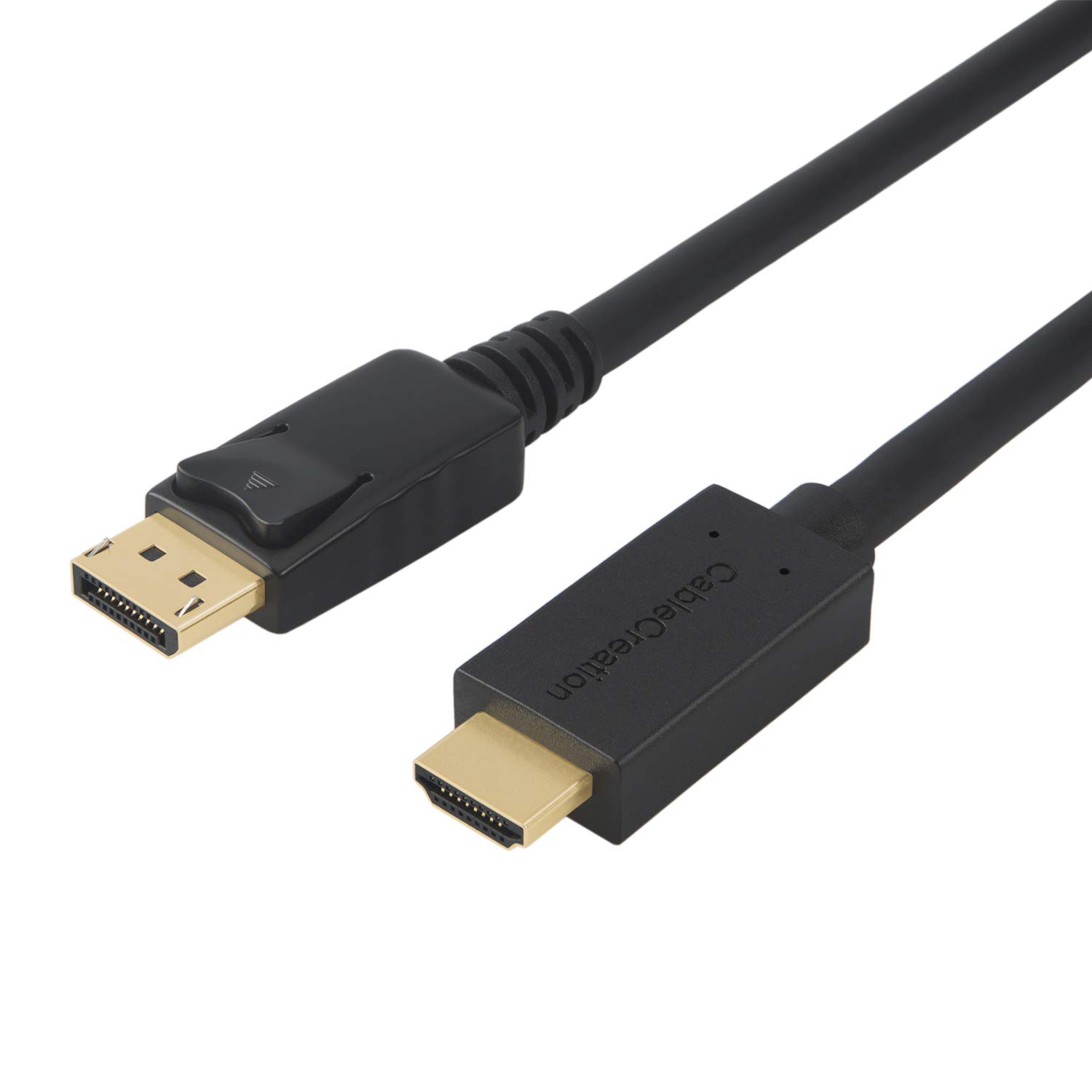 CableCreation Gold Plated DP1.2 DisplayPort to HDMI Adapter Cable, DP ...