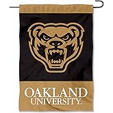 Oakland Grizzlies Wordmark Logo Garden Banner Flag