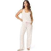 PJ Salvage Women's [Amazon Exclusive] Cool Touch Jersey Open Leg 2-piece Pj Set
