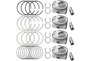 Piston Ring Set +0.50mm Oversize for 2.0L Hyundai/Kia (2014-2018) - Fits for Elantra, Tucson, Soul, Forte, Replaces OEM #2304