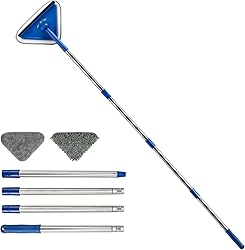 Wall Cleaner Mop with Stainless Steel Handle