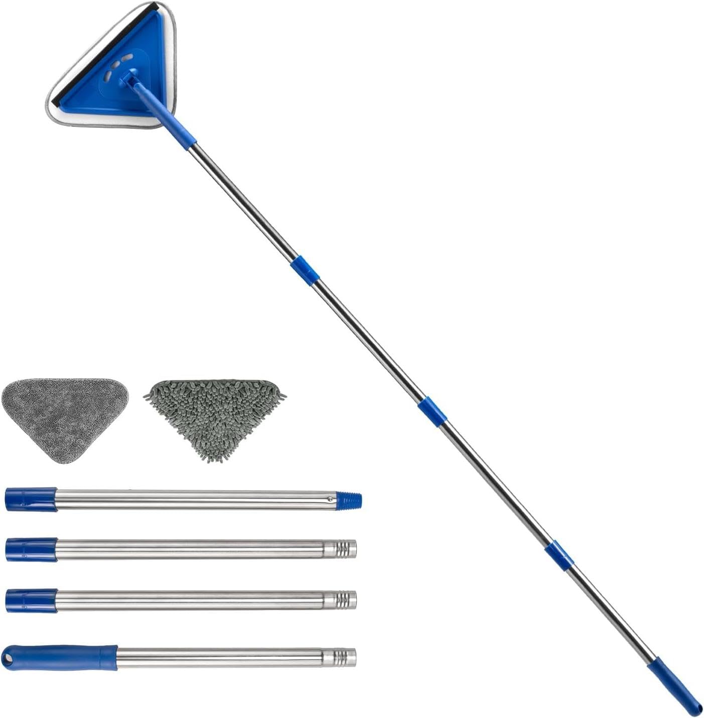 Wall Cleaner Mop with Stainless Steel Handle