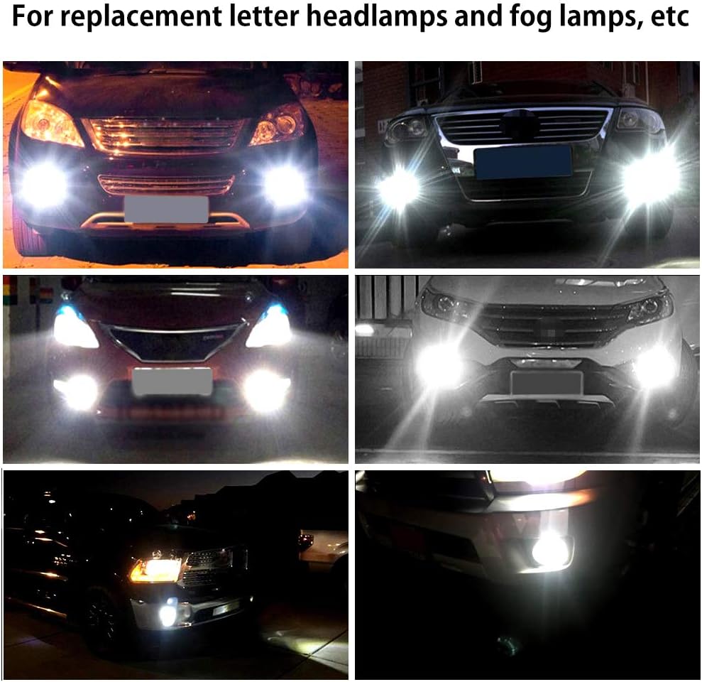 2 Pezzi H4 LED pour Moto Phare Avant de Moto 15W 1800LM 6500K Imperm/&eacute;able Super Blanc Phare Halog/&egrave;ne Canbus 12V