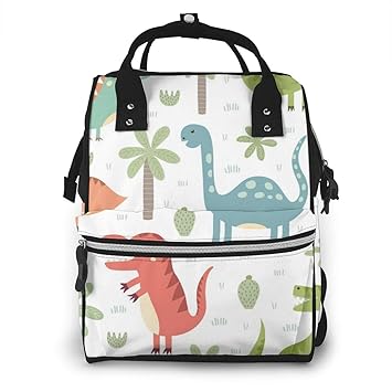 dinosaur changing bag