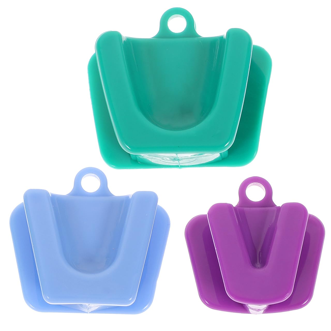 Milisten Bite Guard 3pcs Dental Mouth Prop Bite Block Cushion Opener Mouth Opener Prop Support for Dentist Dentist Tools