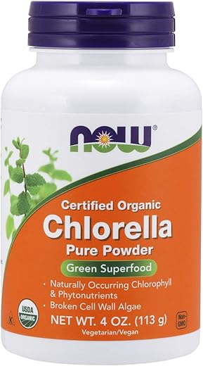 Now Foods Chlorella Pure Powder, 4-Ounce by Now Foods