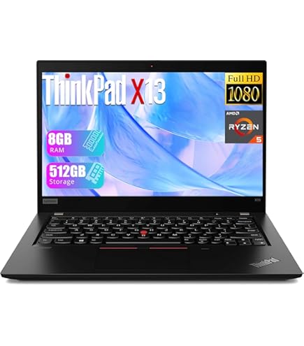 Amazon.com: Lenovo ThinkPad X13 Gen1 Laptop, 13.3