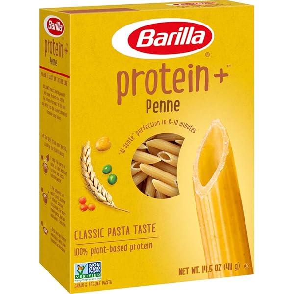BARILLA PROTIEN PLUS PENNE (PACK OF 3) 14.5 OZ BOXES