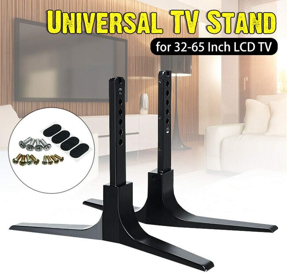 Yangxue Universal TV Stand Table Top for Most 32 to 65 inch LCD Flat