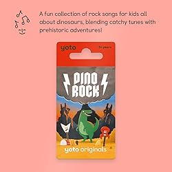 YOTO Dino Rock - Kids Audio Card for Use with
