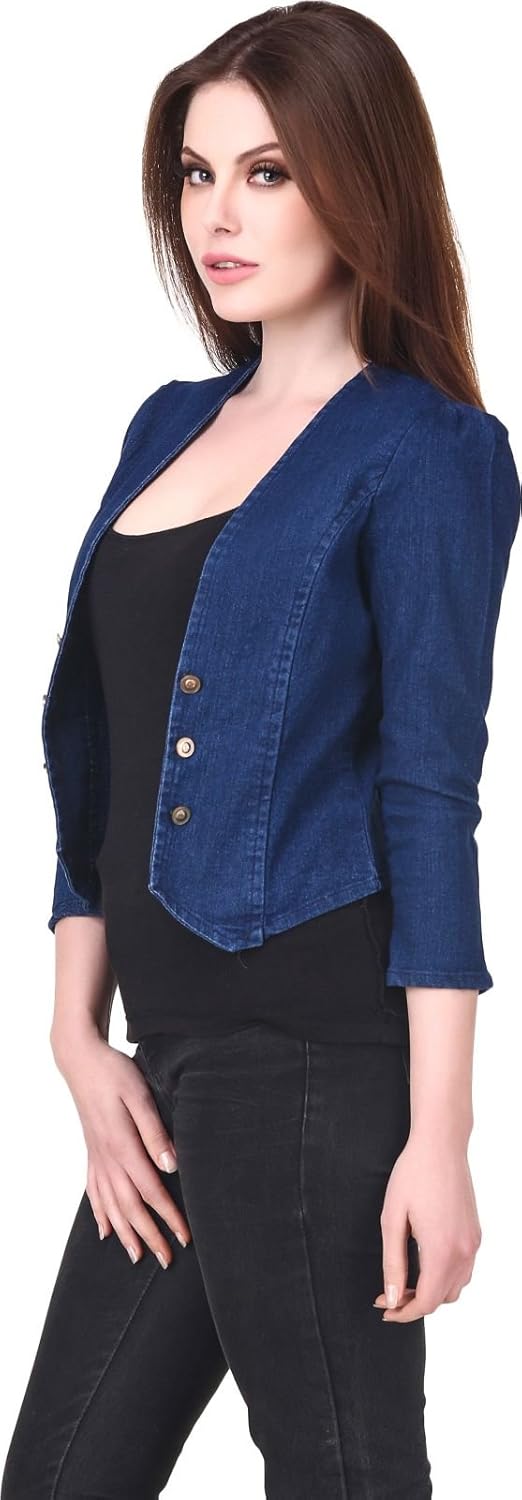 westa clothing denim shrugs for women