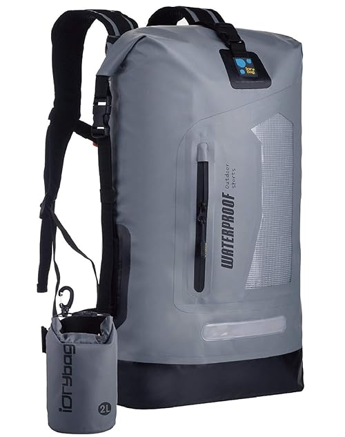 IDRYBAG Waterproof Backpack for Men 20L/30L/40L, Floating Dry Bag Kayak, Dry Backpack Hiking