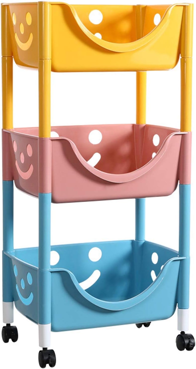 2/3 Tier Children's Utility Cart，MultiPurpose Storage