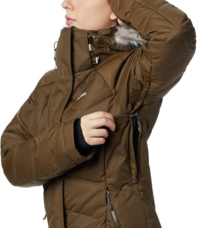 Columbia 哥伦比亚 Lay D Down II  防水热反射 550蓬 户外女式羽绒服 L码1.9折.39 海淘转运到手约￥368